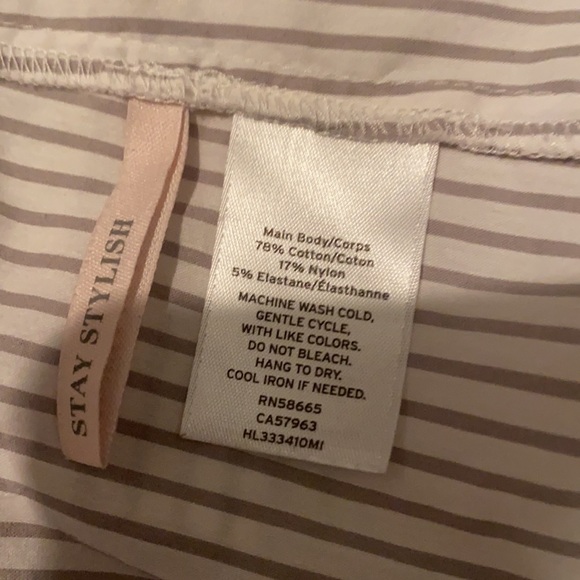 Olivia Palmero Chelsea28 Button Down Top Size Small - Picture 10 of 10